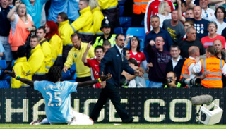 أديبايور يحتفل بهدفه