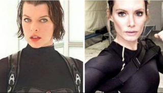 أوليفيا جاكسون وميلا جوفوفيتش