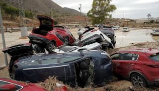 إسبانيا تشهد هطول أمطار غزيرة بمعدلات قياسية