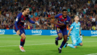 برشلونة يربط الموهبة أنسو فاتي بـ100 مليون يورو