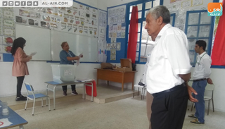 مركز اقتراع بالانتخابات الرئاسية المبكرة