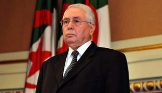 الرئيس الجزائري المؤقت عبدالقادر بن صالح - أرشيفية