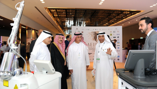من افتتاح مؤتمر الشرق الأوسط الدولي للأمراض الجلدية بدبي 2018