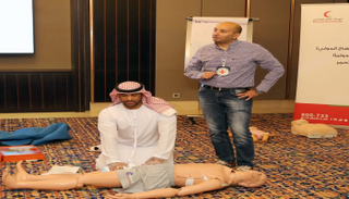 أحد تدريبات الهلال الأحمر الإماراتي