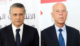 المرشحان قيس سعيد ونبيل القروي