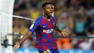 أنسو فاتي موهبة برشلونة