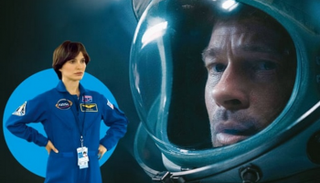 الممثل الأمريكي براد بيت رائد فضاء في فيلم "أد أسترا"