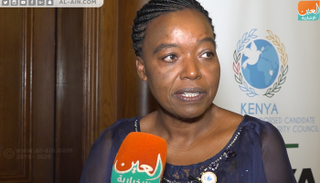 وزيرة الخارجية الكينية مونيكا جمعة
