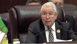 الرئيس الجزائري المؤقت عبدالقادر بن صالح- أرشيفية