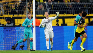 تير شتيجن من المباراة