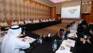 جانب من البرنامج التدريبي لرؤساء ونواب مراكز الانتخابات بالإمارات