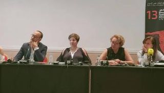 جانب من افتتاح مهرجان فيلم المرأة في مدينة سلا المغربية