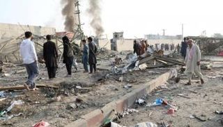 آثار الهجوم الذي تبنته حركة طالبان - رويترز