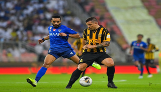 من مباراة الاتحاد والهلال