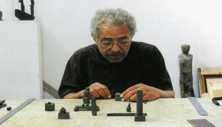 الفنان التشكيلي والنحات المصري آدم حنين