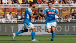 الدوري الإيطالي.. نابولي يسحق ليتشي برباعية ويتقدم للمركز الثالث 