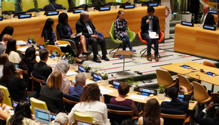 أنطونيو جوتيريش خلال أول قمة شبابية في الأمم المتحدة عن تغير المناخ