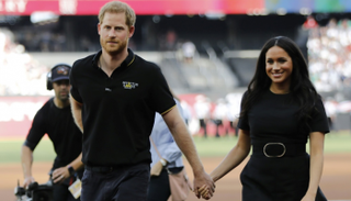 الأمير البريطاني هاري وزوجته ميجان ماركل - صورة أرشيفية