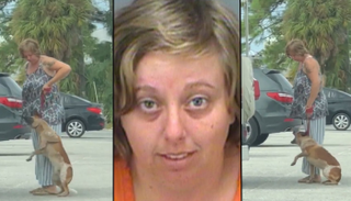 سيبر كانت تعامل كلبها بقسوة