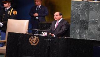 الرئيس المصري عبدالفتاح السيسي بالأمم المتحدة - أرشيفية