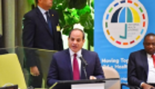 السيسي: نسعى لتعميم مبادرة "100 مليون صحة" المصرية على دول أفريقيا