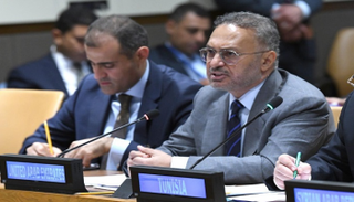 وفد الإمارات خلال اجتماعات الجمعية العامة للأمم المتحدة