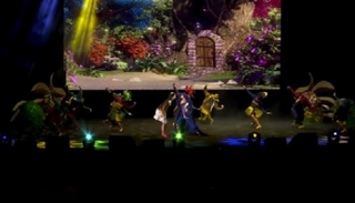 فرقة رومانوف تقدم العرض