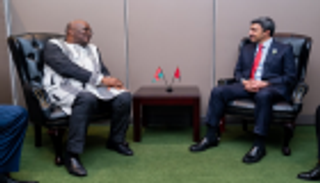 عبدالله بن زايد يواصل لقاءاته في الأمم المتحدة ويستقبل "كابوري وفكي"