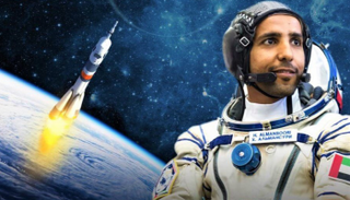 هزاع المنصوري، أول رائد فضاء إماراتي عربي يصل المحطة الدولية