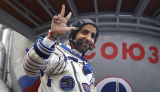 رائد الفضاء الإماراتي هزاع المنصوري