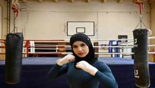 الملاكمة زينة نصار