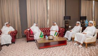 جانب من الاجتماع السعودي الإماراتي