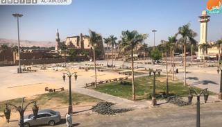 أحد الميادين الرئيسية في الأقصر خالٍ رغم دعوات التحريض