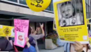 احتجاجات بألمانيا للإفراج عن الأطفال بسجون أردوغان