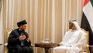 محمد بن زايد: حريصون على تعزيز علاقة الإمارات مع العراق