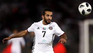 علي مبخوت لاعب الجزيرة الإماراتي