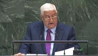 وليد المعلم وزير الخارجية السوري