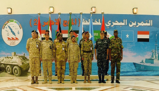 رؤساء أركان الدول المشاركة يحضرون المرحلة الختامية للتدريب