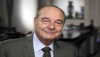 الرئيس الفرنسي الأسبق جاك شيراك