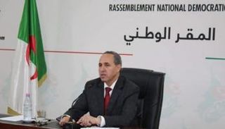 ميهوبي أمين عام التجمع الوطني الديمقراطي بالجزائر يترشح للرئاسة