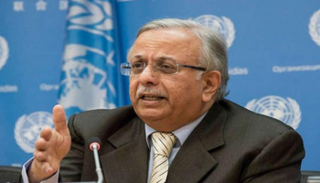 السفير عبدالله بن يحيى المعلمي المندوب الدائم للسعودية بالأمم المتحدة