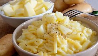 مكرونة بالبطاطس على الطريقة الإيطالية