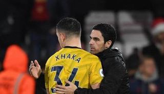 مايكل أرتيتا وجرانيت تشاكا