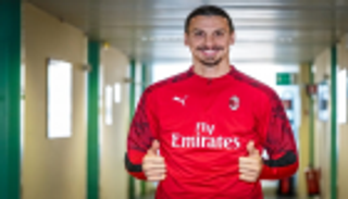 إبراهيموفيتش يترك بصمتين في ظهوره الأول مع ميلان