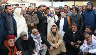 مظاهرت ليبية ضد التدخل التركي 