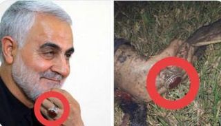 خاتم سليماني دليل الحصول على جثته