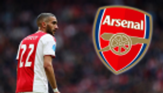 حكيم زياش أول أهداف أرسنال في الميركاتو الشتوي