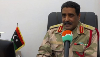 اللواء أحمد المسماري المتحدث باسم الجيش الوطني الليبي