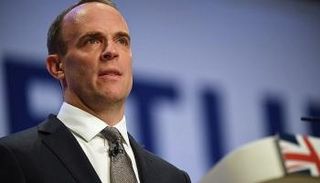 دومينيك راب وزير خارجية بريطانيا