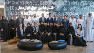 الوفد الأوزبكي خلال زيارته الهيئة الاتحادية للتنافسية والإحصاء بالإمارات